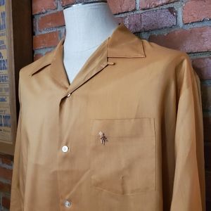 Vintage 60s Embroidered Shirt XL. Incredible Condition